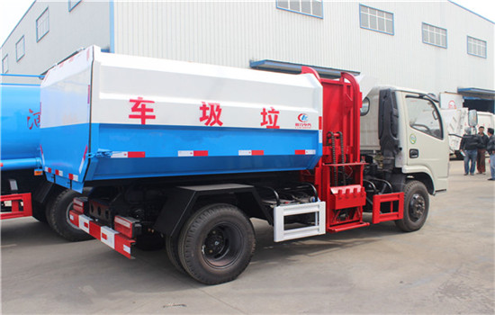 東風多利卡掛桶式垃圾車︱5噸掛桶式垃圾車圖片