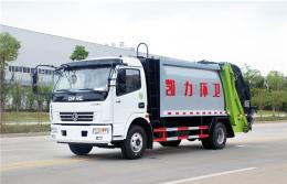 東風多利卡壓縮式垃圾車︱8噸壓縮式垃圾車