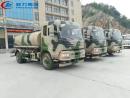 某部隊采購東風12噸軍用灑水車批量發車