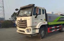 重汽豪沃15噸灑水車