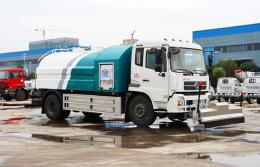 東風天錦9噸純電動路面清洗車