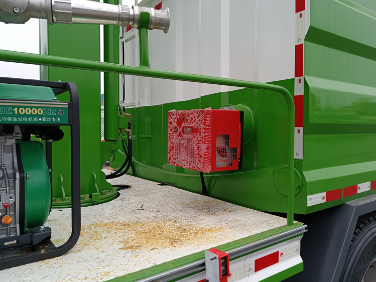 東風D9免稅的鐵路抑塵車--12噸降塵灑水車_陜西多功能固化劑噴灑車_煤礦貨場壓制降塵